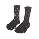 Black & Grey Polka Dot Socks icon