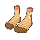Brown Star Socks icon