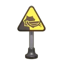 Collision Warning Sign icon