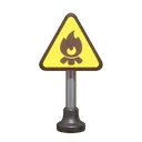 Flame Warning Sign icon