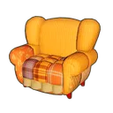 Floral Patchwork Armchair icon