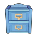 Fresh Start Sky Blue Nightstand icon