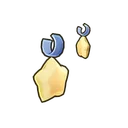 Golden Star Earrings icon