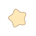 Golden Star Face Paint icon