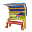 Green Pitch Team Bench icon