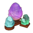 Icy Fluorite Crystal Cluster icon