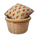 Lanna Rattan Storage Basket icon