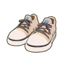 Mocha Canvas Shoes icon