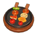 Mushroom, Fruit & Veggie Skewers dish icon