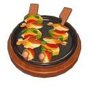 Pineapple Grilled Fish Skewers dish icon