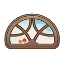Redcap Grove Arched Window icon