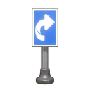 Right Turn Sign icon