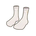 Silver Ginkgo Socks icon