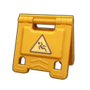 Slippery Floor Sign icon