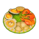 Steamed Seafood dish icon