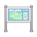 Street Info Board icon