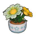 Tricolor Potted Daisy icon