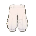 White Cargo Pants icon