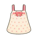 White & Pink Polka Dot Cami icon