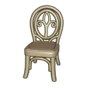White Wrought-Iron Chair icon